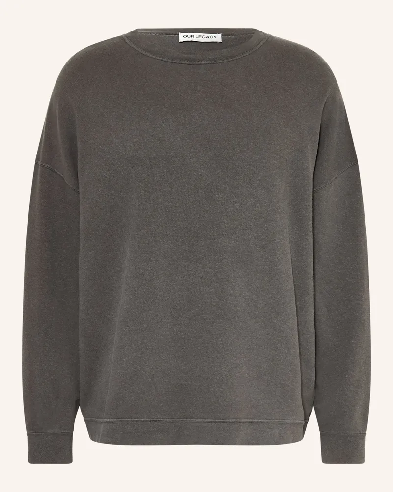 Our Legacy Oversized-Sweatshirt SLACK Dunkelgrau