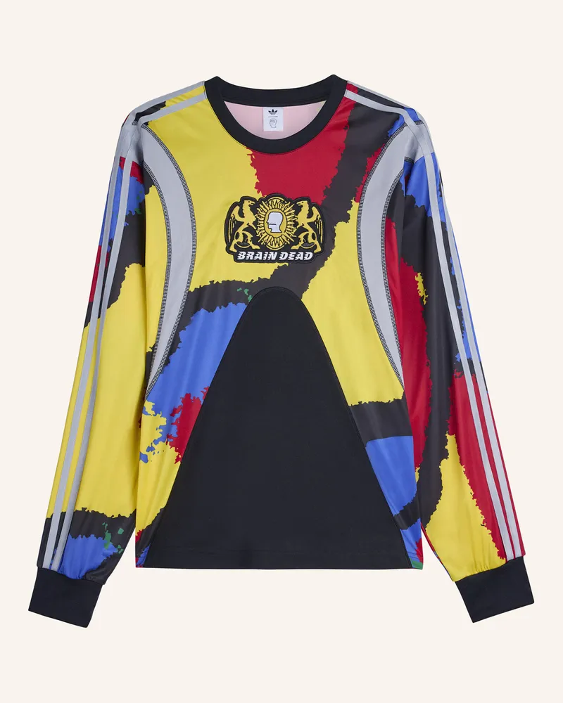 adidas Brain Dead Long Sleeve Trikot schwarz Schwarz
