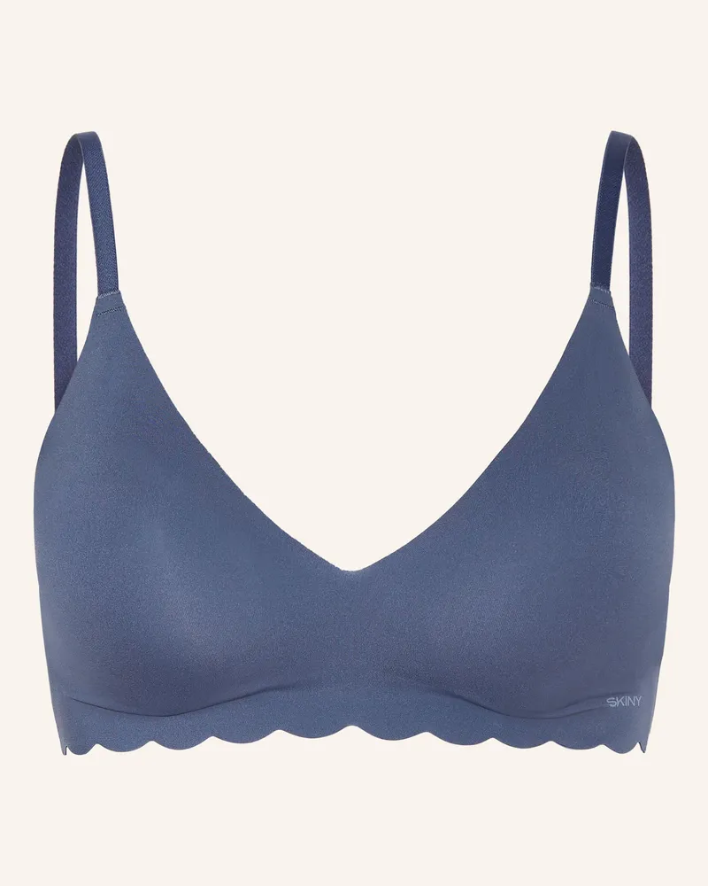 Skiny T-Shirt-BH MICRO ESSENTIALS Blaugrau