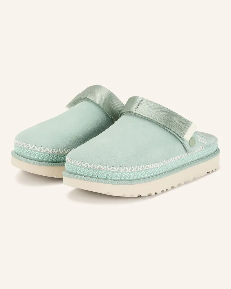 UGG Pantoletten Goldenstar gruen Türkis