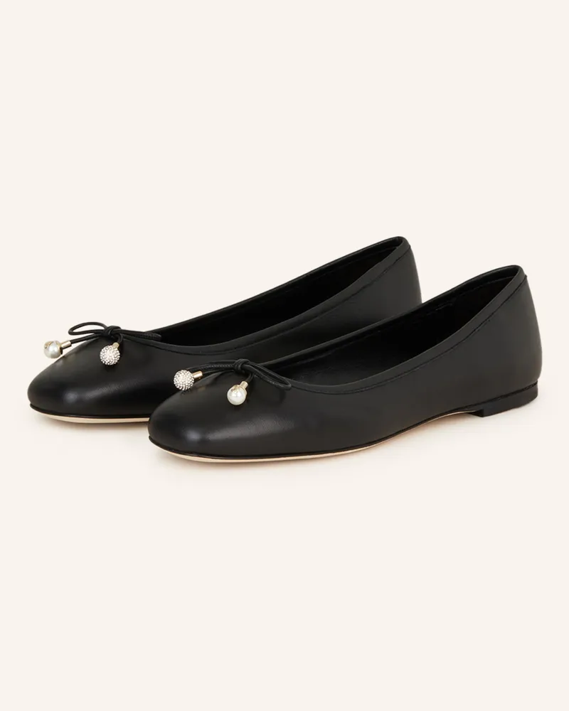 Jimmy Choo Ballerinas ELME FLAT Schwarz