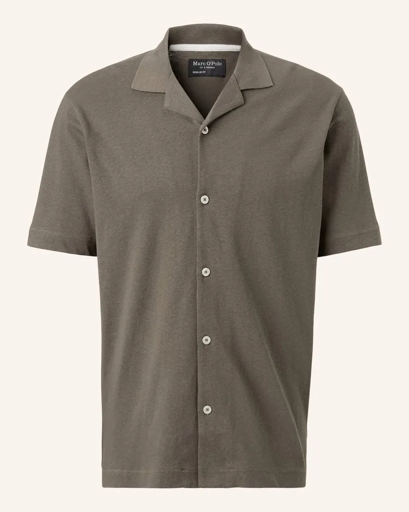 Marc O'Polo Kurzarm-Jerseyshirt braun Dunkelbraun