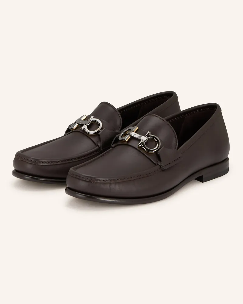 Ferragamo Loafer AVRIL Dunkelbraun