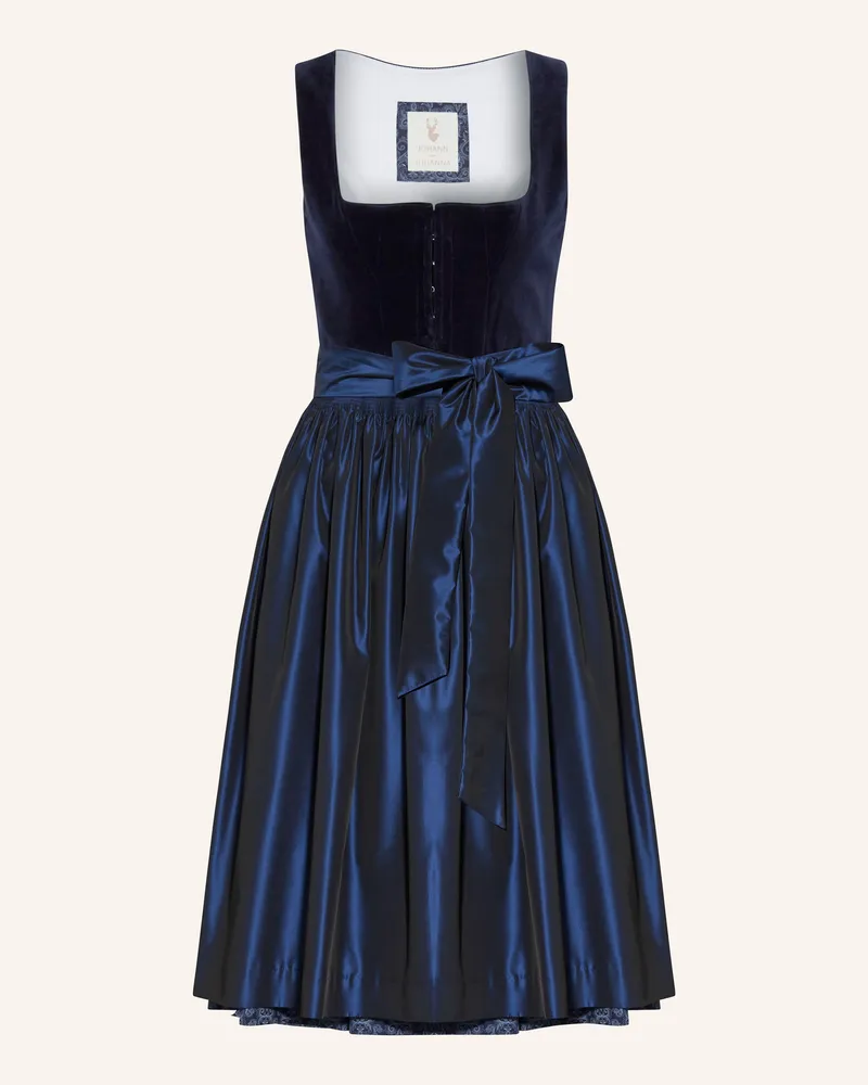 Johann & Johanna Dirndl blau Dunkelblau