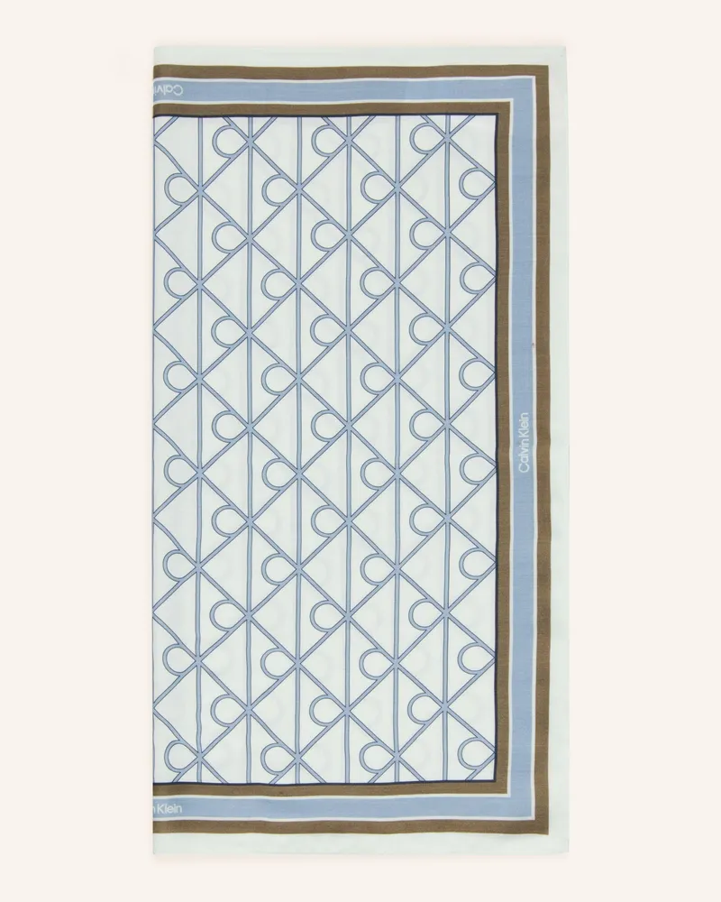 Calvin Klein Tuch blau Blaugrau