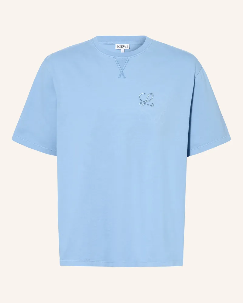 Loewe T-Shirt blau Hellblau