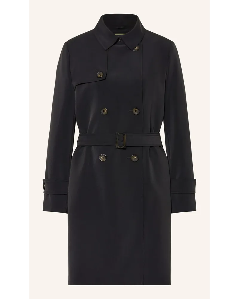 Cinzia Rocca Trenchcoat Schwarz