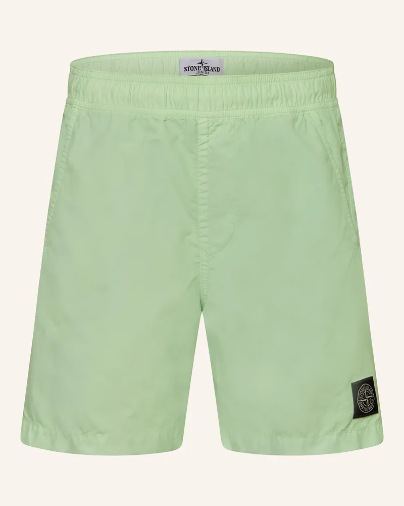 Stone Island Badeshorts Hellgrün