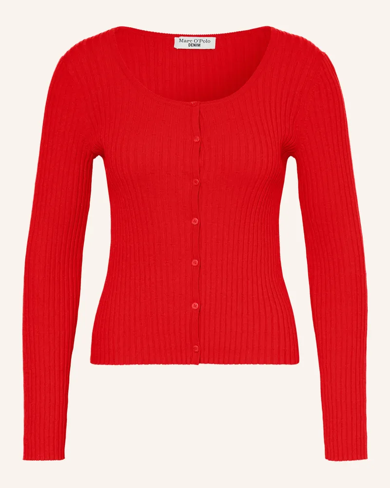Marc O'Polo Strickjacke Rot