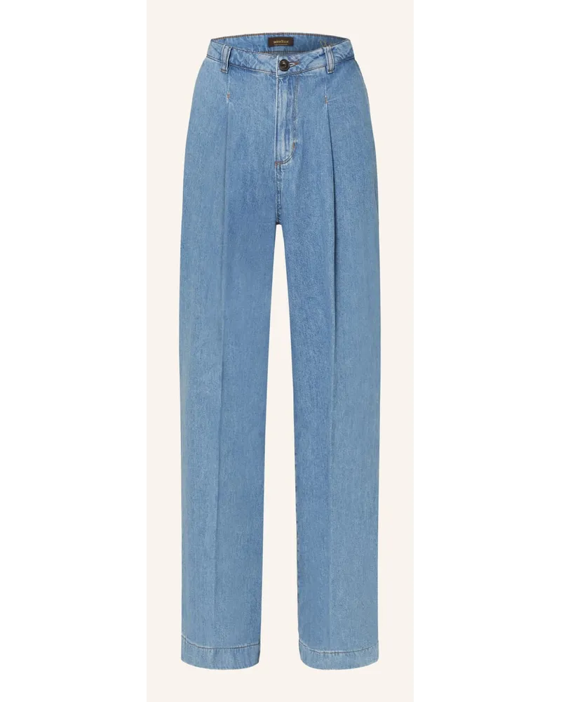 windsor. Straight Jeans Blau