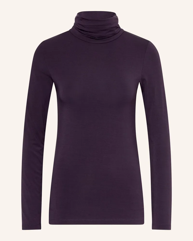 Darling Harbour Rollkragenshirt lila Blueberry