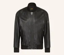 Lederblouson Jakri schwarz
