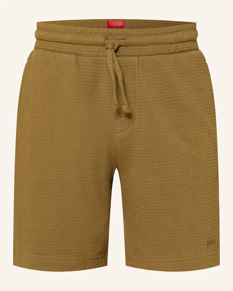 HUGO BOSS Schlafshorts Austin gruen Khaki