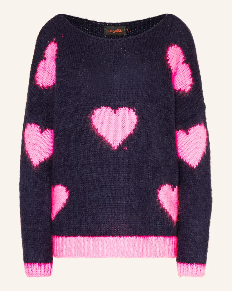 Miss Goodlife Pullover Dunkelblau