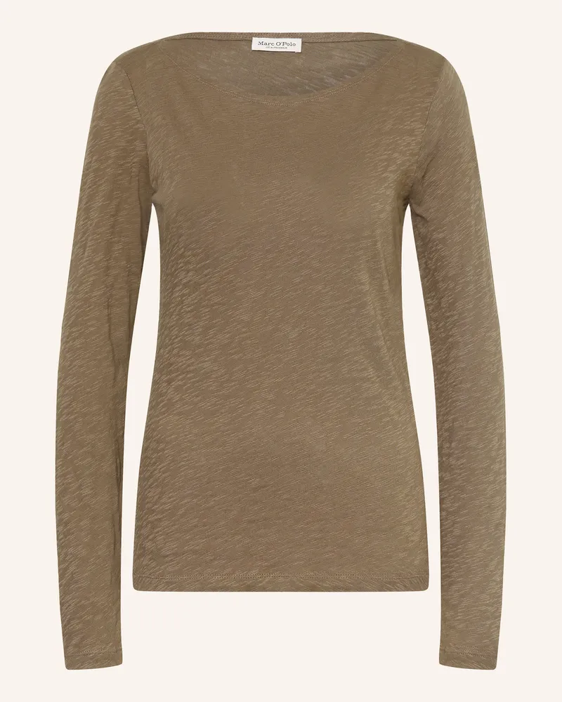 Marc O'Polo Longsleeve braun Braun
