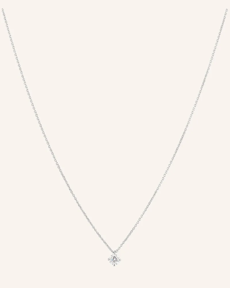 Wempe Fine Jewelry Anhänger One silber Weissgold