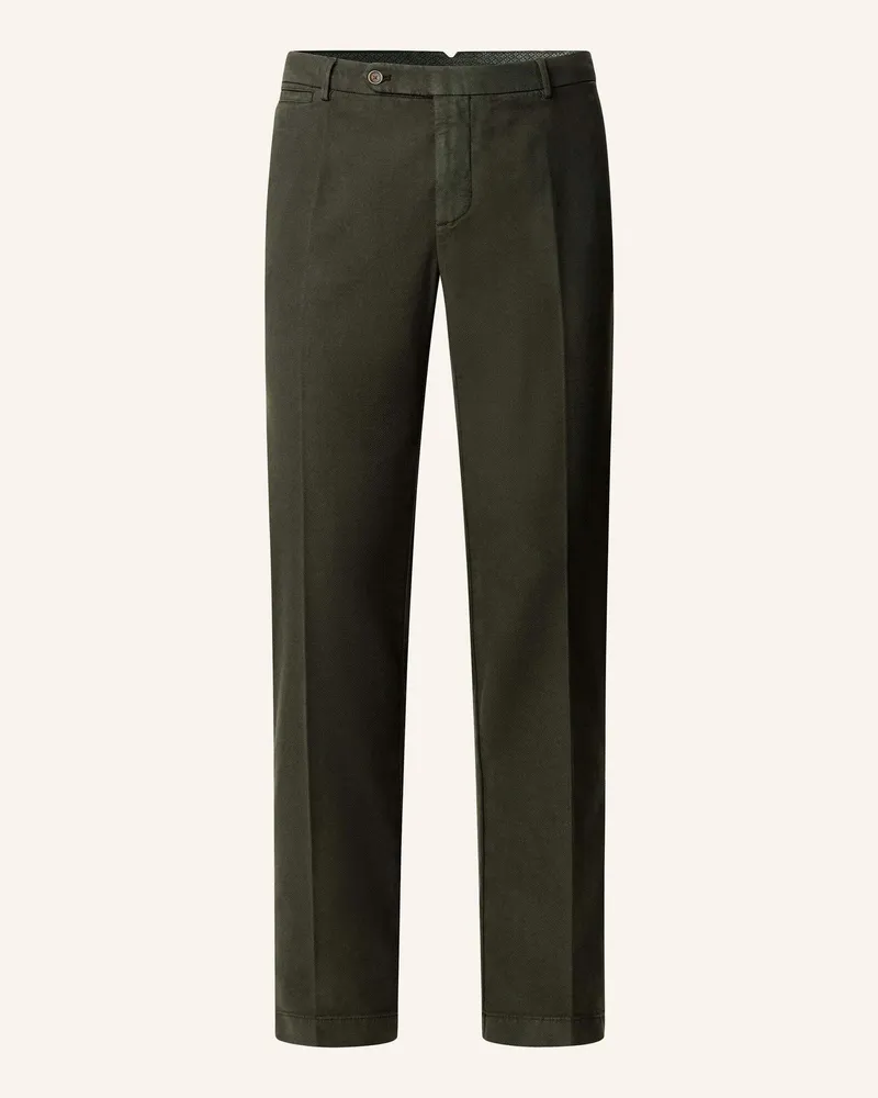 Hackett Chino Devon Texture gruen Grün