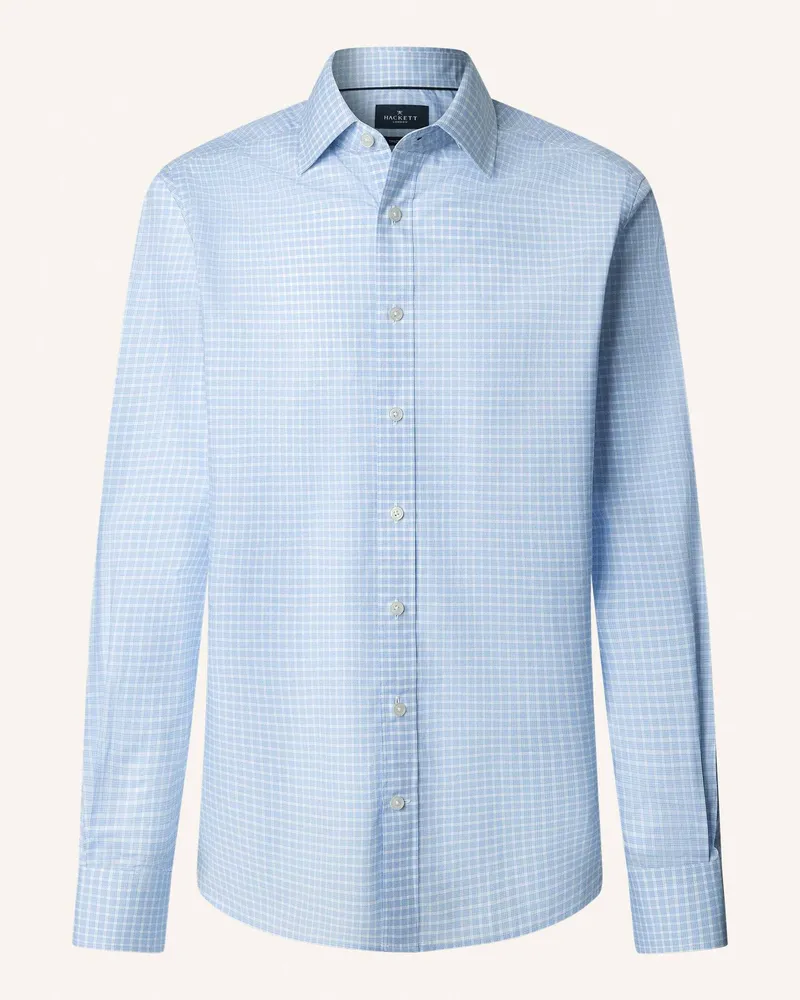 Hackett Freizeithemd SMART CHECK Hellblau