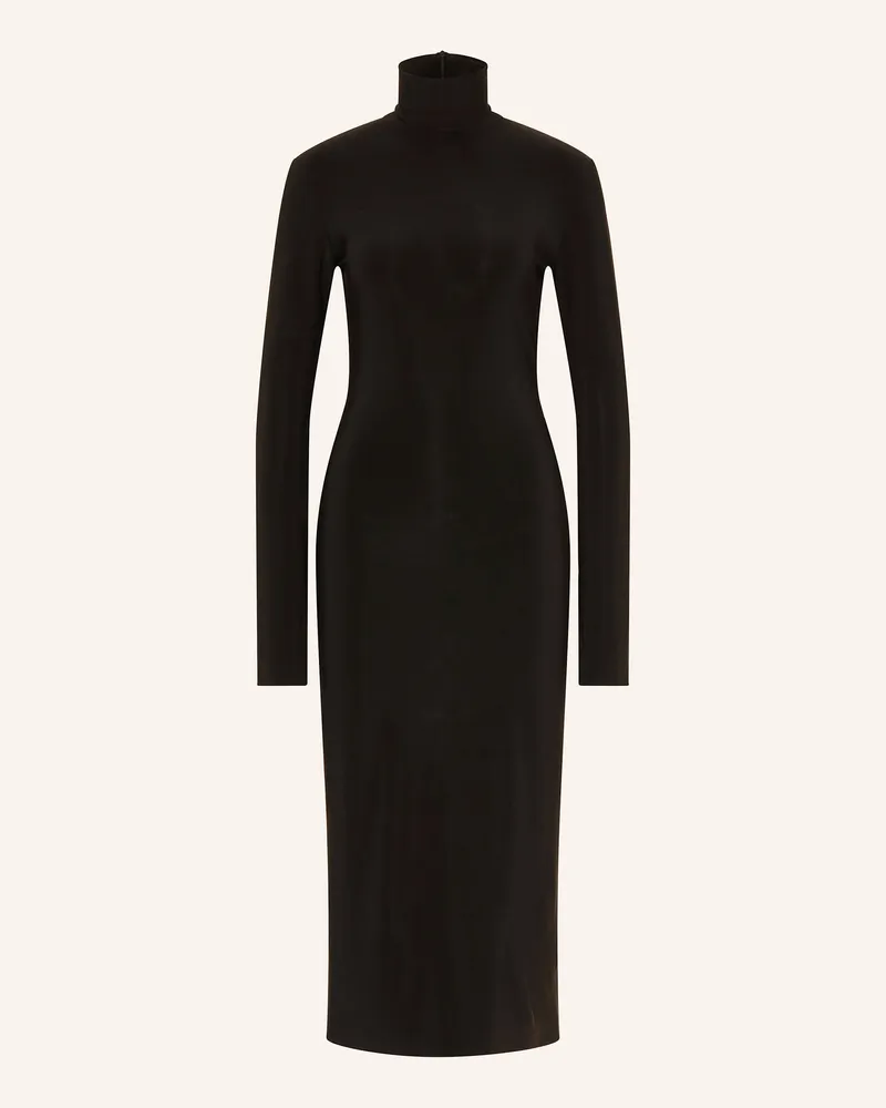 Norma Kamali Jerseykleid Schwarz