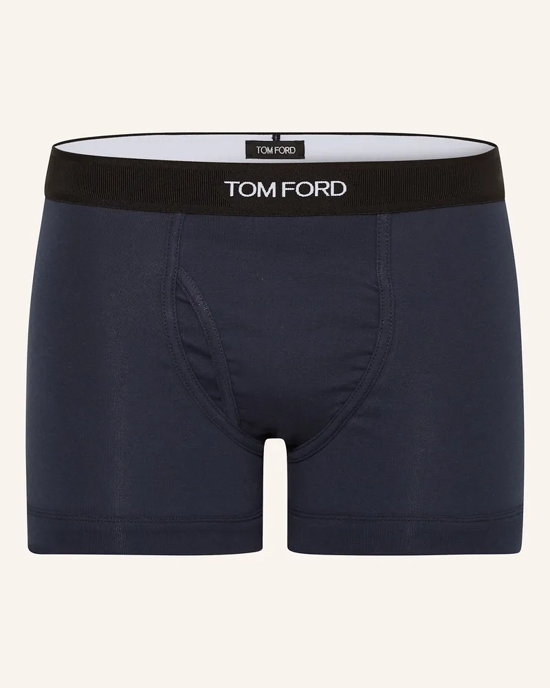 Tom Ford Boxershorts blau Dunkelblau