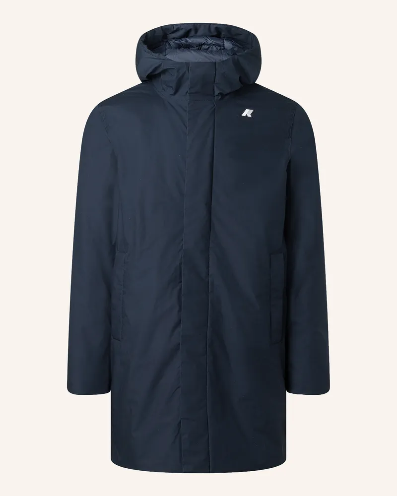 K-Way Funktionsjacke Thomas Warm Micro Canvas blau Blau