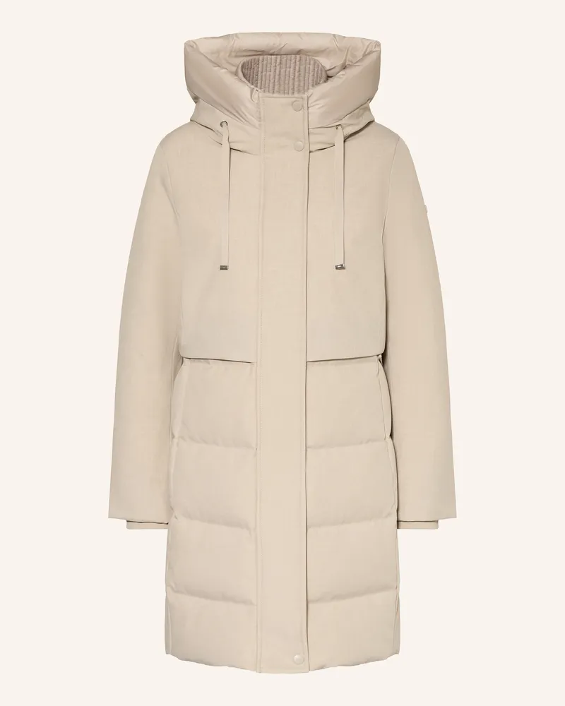 DUNO Daunenmantel CHARLENE SORAGA Creme