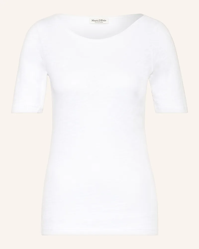 Marc O'Polo T-Shirt weiss Weiss
