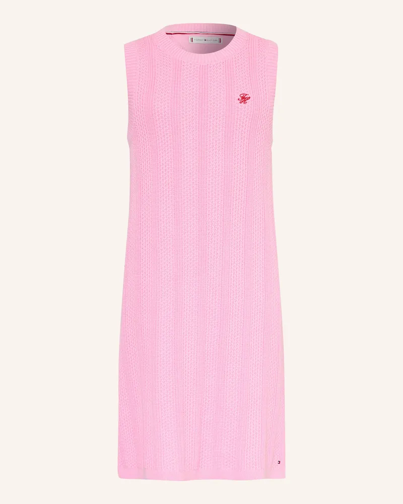 Tommy Hilfiger Strickkleid Rosa
