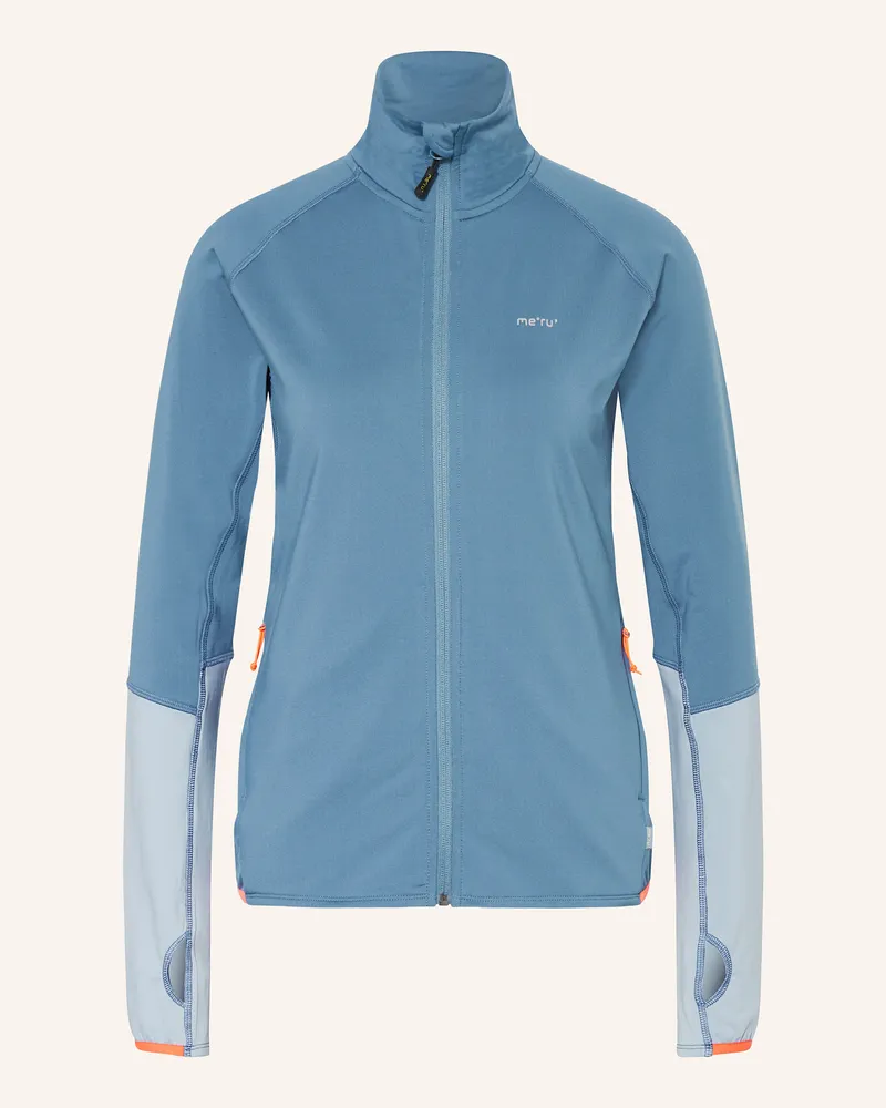 me°ru' Midlayer-Jacke FUNCHAL Blau