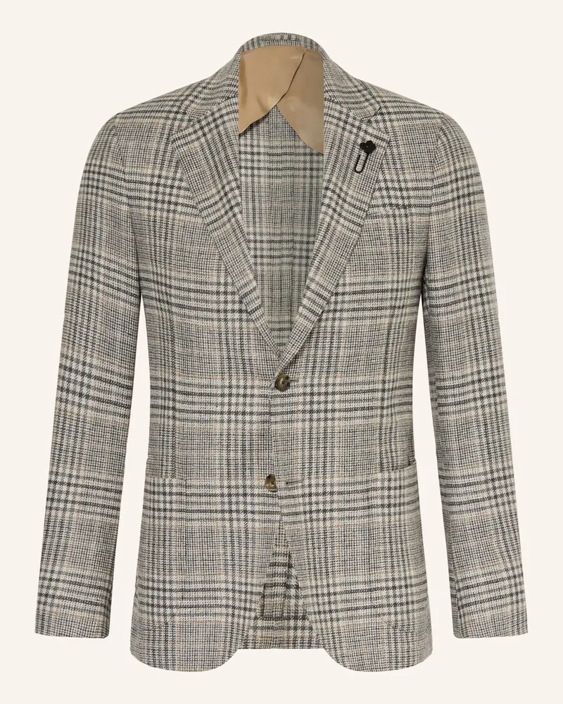 LARDINI Sakko Extra Slim Fit Hellgrau