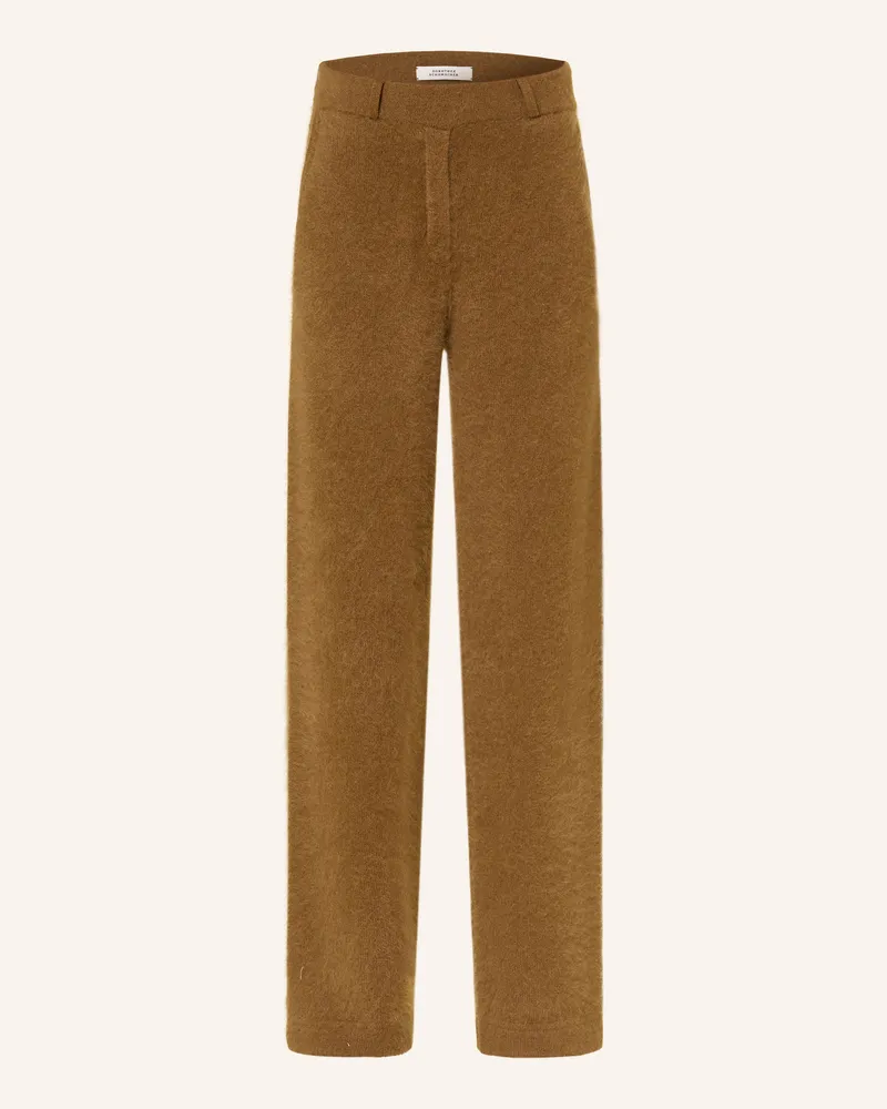 Dorothee Schumacher Strickhose Fluffy Statements Mit Cashmere braun Braun