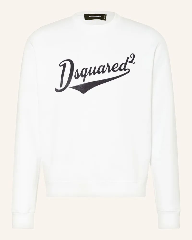 Dsquared2 Sweatshirt COOL FIT Weiss