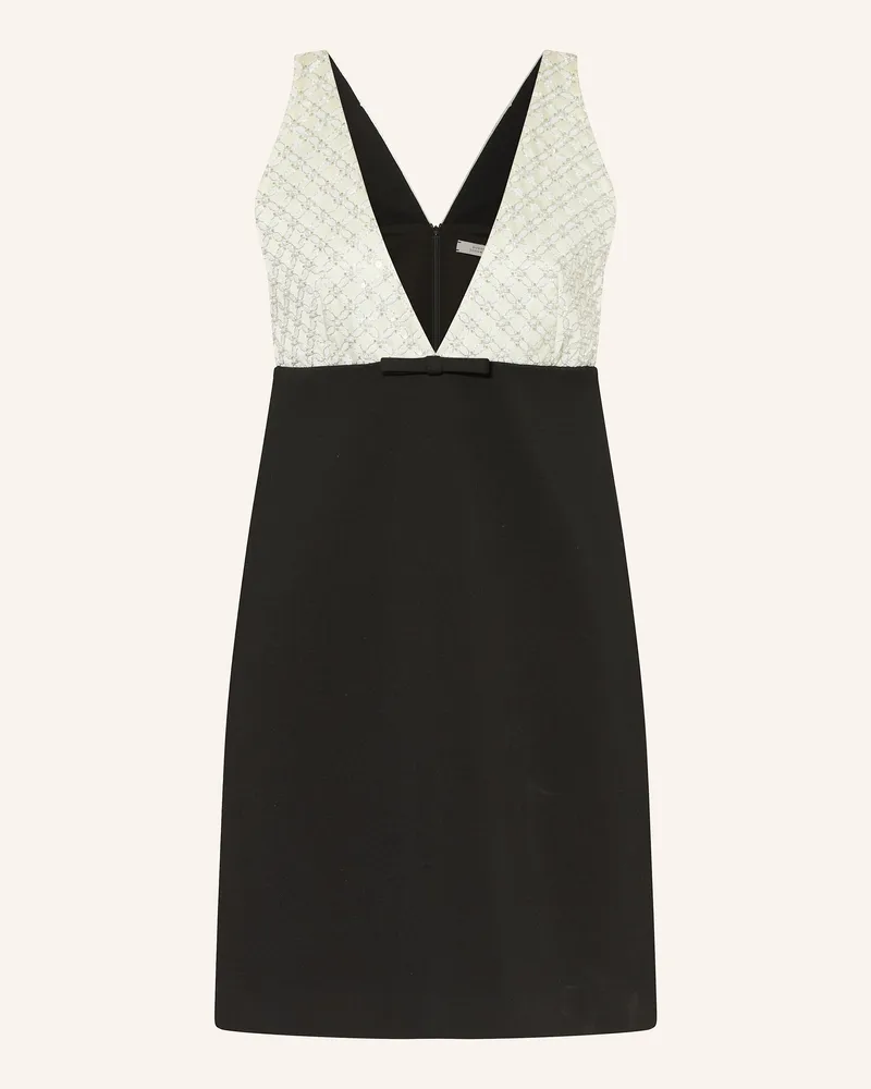 Dorothee Schumacher Cocktailkleid EMOTIONAL ESSENCE mit Pailletten und Schmucksteinen Schwarz