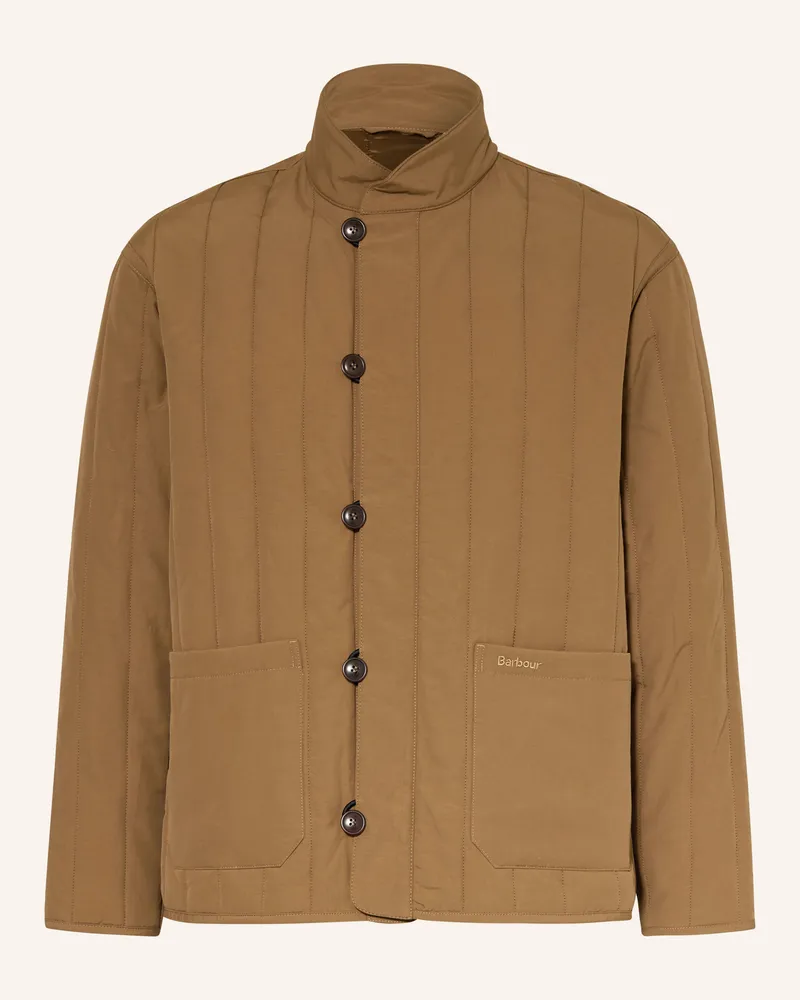 Barbour Steppjacke Endurance braun Cognac