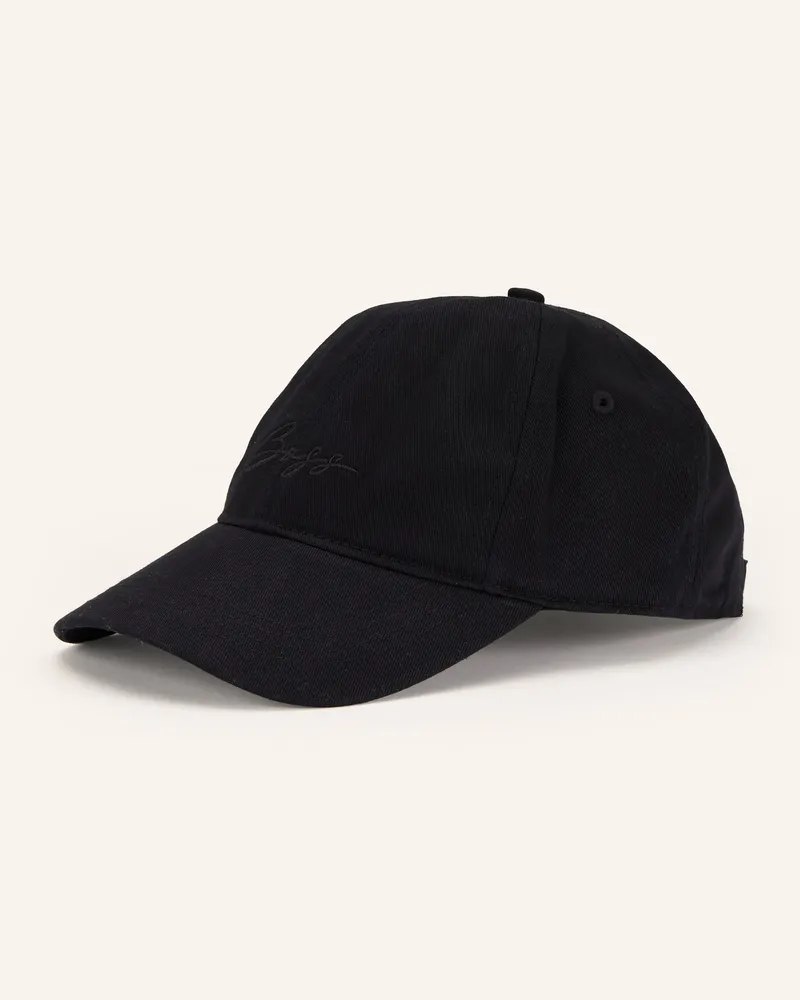 HUGO BOSS Cap schwarz Schwarz