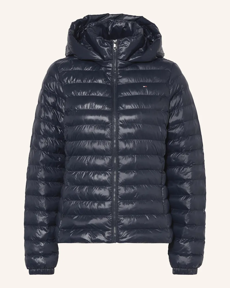 Tommy Hilfiger Steppjacke mit abnehmbarer Kapuze Dunkelblau