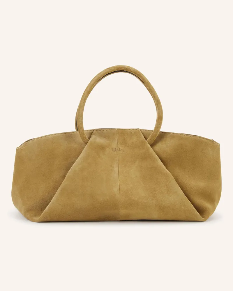 Malej Ledertasche Sevilla beige Beige