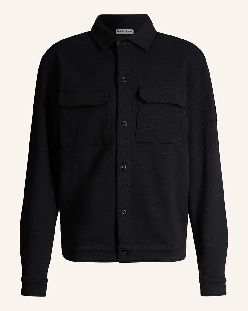 JOOP! Overshirt Regular Fit schwarz Schwarz