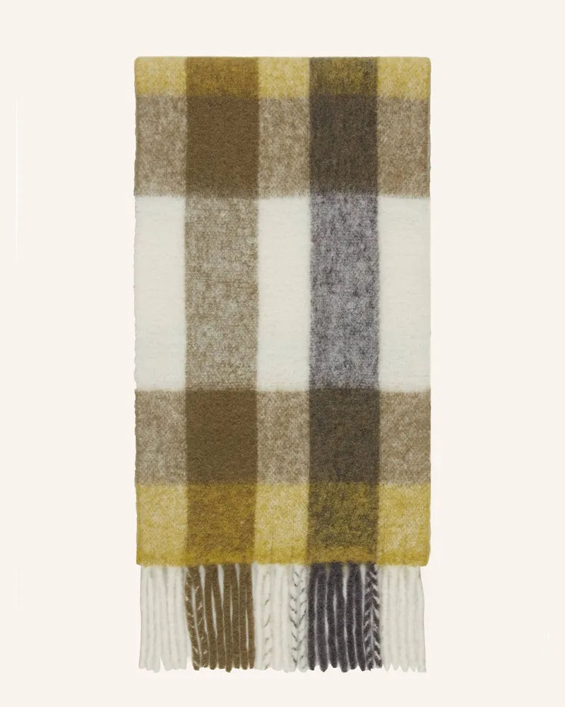 Darling Harbour Alpaka-Schal gruen Olive