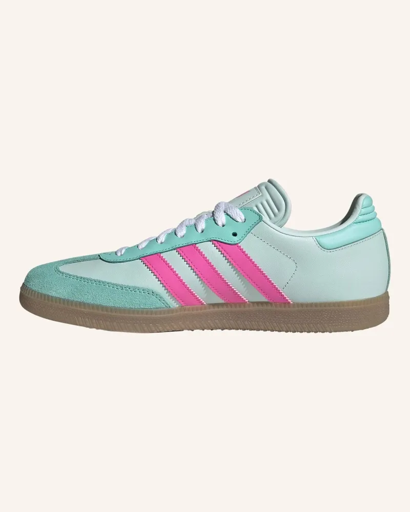 adidas Samba Messi Schuh blau Grün