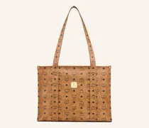Shopper Aren Visetos braun