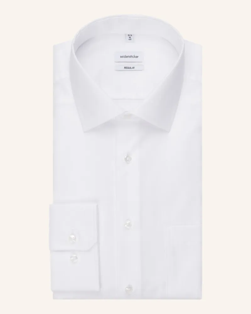 Seidensticker Business Hemd Regular Fit Weiss