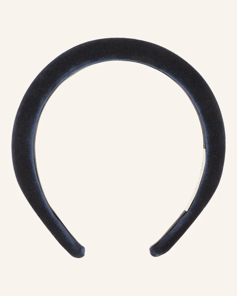 CocoVero Haarreif Flora blau Dunkelblau