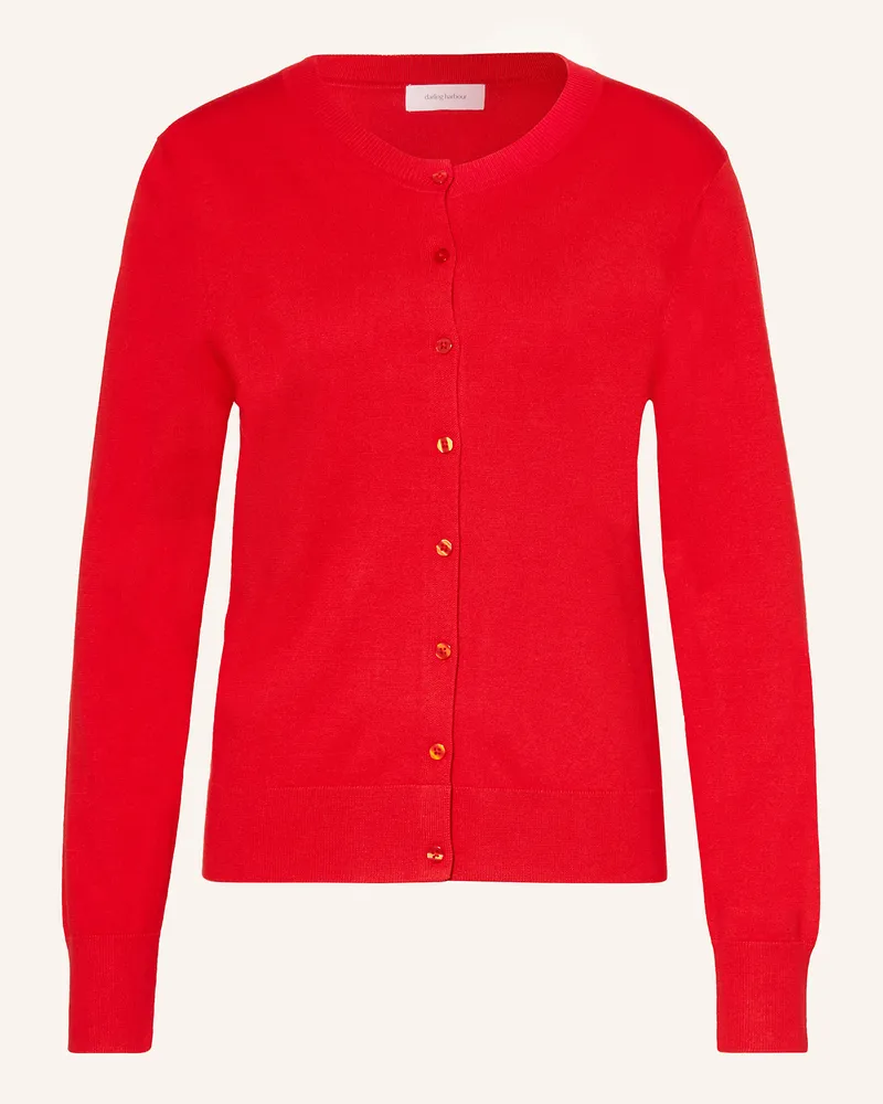 Darling Harbour Strickjacke Rot