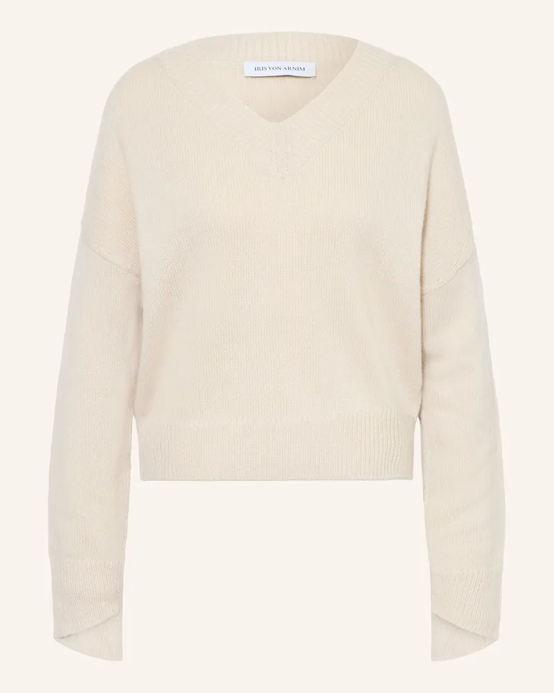 Iris von Arnim Cashmere-Pullover BERGEN Creme
