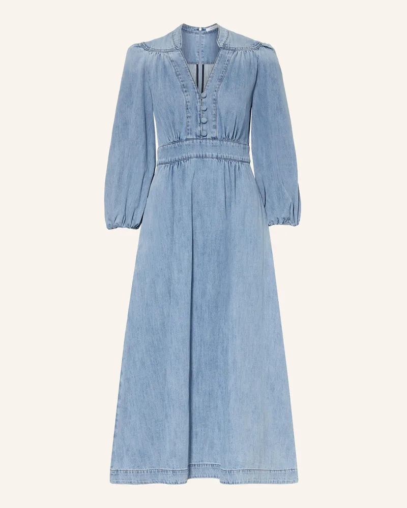 Zimmermann Jeanskleid Lucky Mit 3/4-Arm blau Hellblau