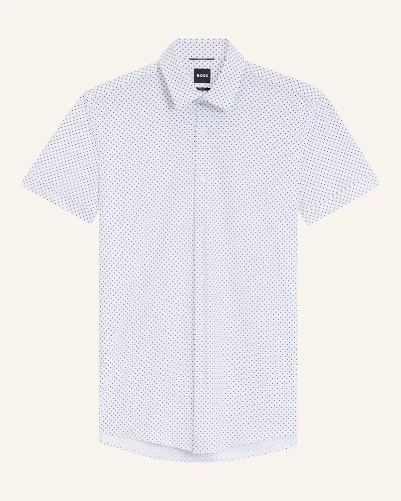 HUGO BOSS Business Hemd P-Hank-Sk-Sh-c1-252 Slim Fit blau Hellblau