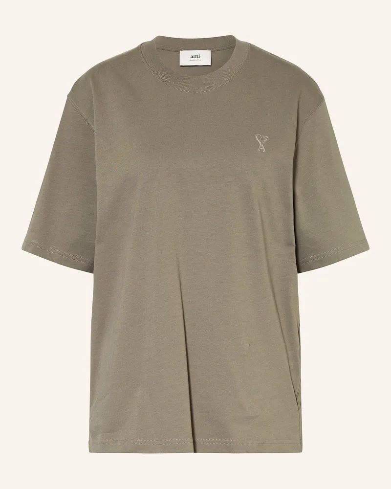 AMI Paris T-Shirt Khaki