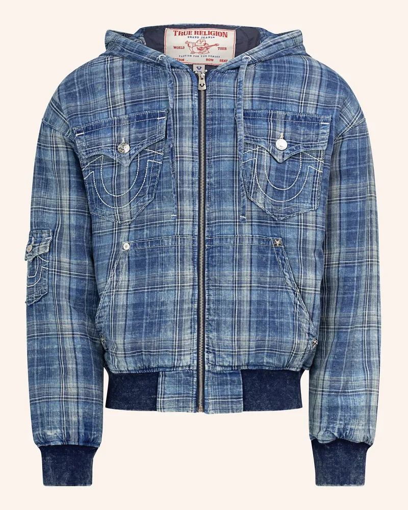 True Religion Jacke schwarz Schwarz