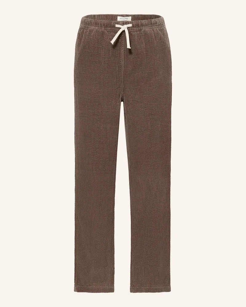 American Vintage Cordhose beige Taupe